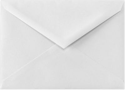 5 1/2 BAR Envelopes (4 3/8 x 5 3/4) - 70lb. Bright White - Pack of 50