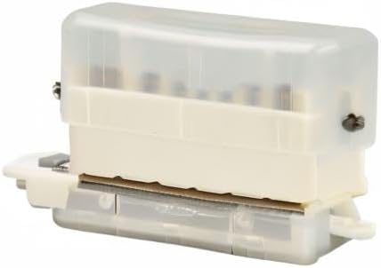 6 Hole Paper Puncher, Loose Binders & Binding Systems Binding Machines Leaf Paper Puncher for A4 A5 B5 Notebook Scrapbook, 2 Sheets Capacity, Hole Diameter: 5.5mm (Transparent)