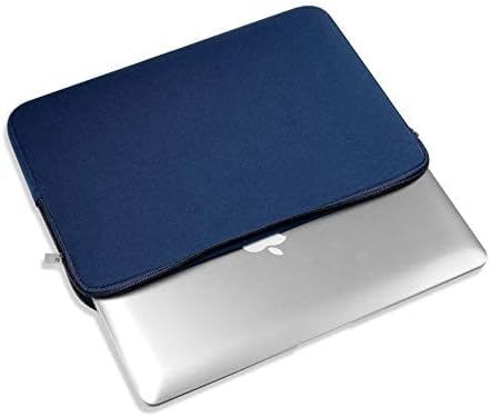 15.6 Inch Laptop Sleeve Computer Case Bag Cover Compatible for All 15-15.6 inch Laptop Apple 15.4" MacBook Pro or with Retina 2015 and Before Microsoft Surface Book 2 Hp Dell etc (Blue)