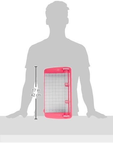 Acme Westcott TrimAir Wide Body Trimmer, 12-Inch, Pink