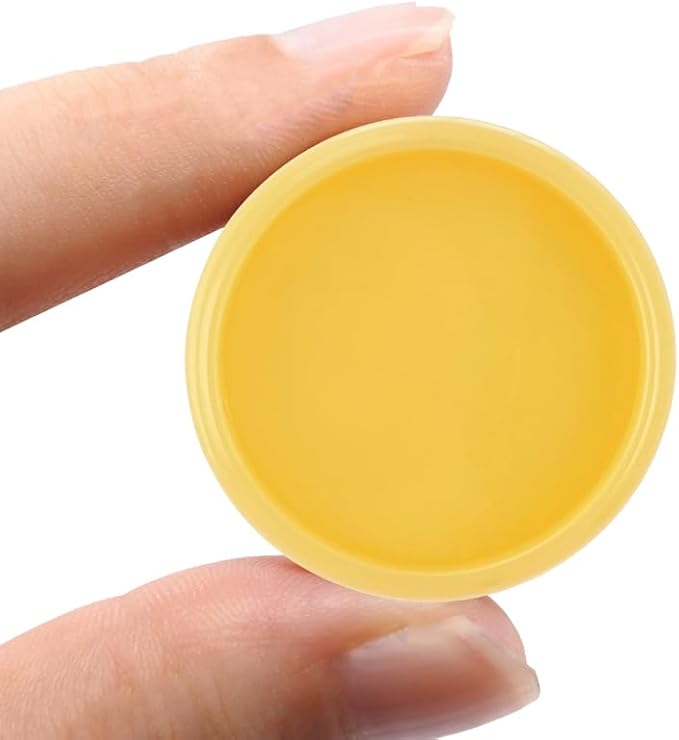 100PCS Discbound Notebook Accessories Expansion Planner Discs Binder Rings Loose-Leaf Plastic Book Binding Disc(Yellow,1.1"/28 mm)