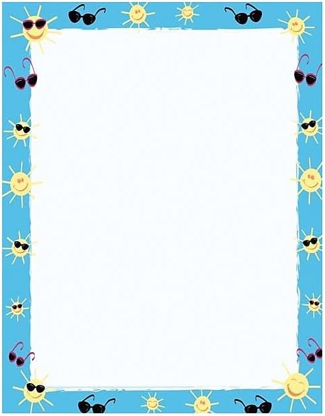 Great Papers! Suns & Shades Letterhead, 80 Count, 8.5"x11" (2014330)