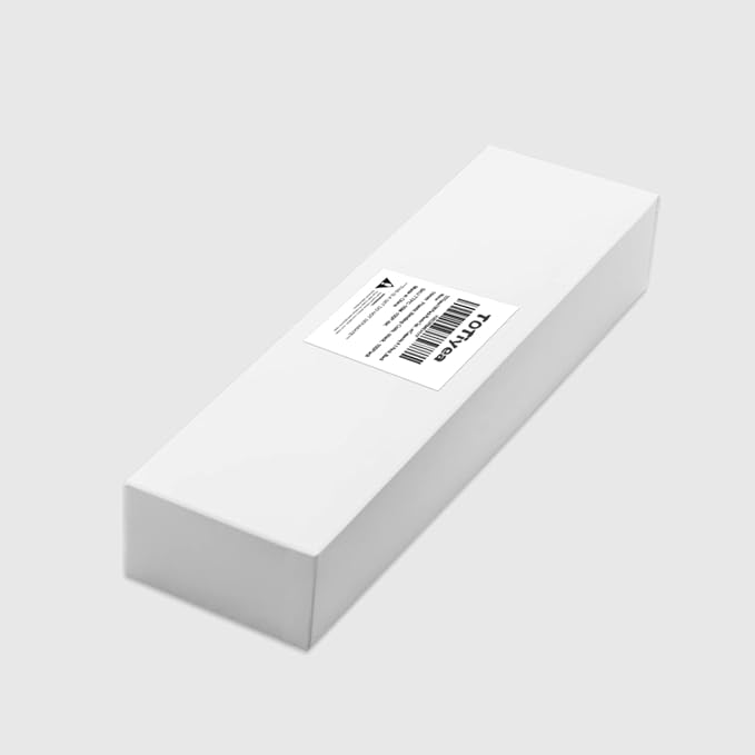 TOTiyea 100 Pack Plastic Spiral Binding Coils,12mm(1/2") Binding Spirals,90 Sheet Capacity,4:1 Pitch, Black