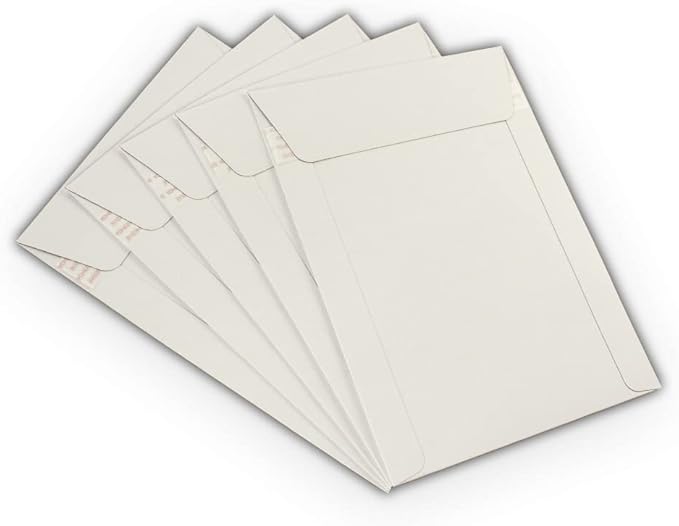 10 EcoSwift 12.75 x 15 Rigid Photo Mailers Keep Flats White Cardboard Self Seal Envelopes 12.75x15