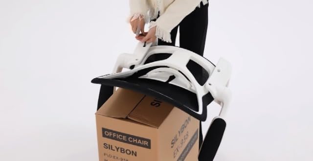 Ergonomic Office Chair, Comfort Swivel Home Office Task Chair, Breathable Mesh Desk Chair, Lumbar Support Computer Chair with Flip-up Arms and Adjustable Height