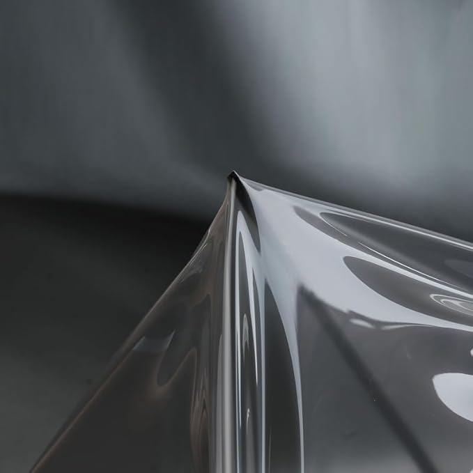 Clear Paint Protection Bulk Film for Cars, Headlight, Doors & Furniture, Self-Adhesive, Non-Yellowing, UV & Scratch Resistant, 7.5 mil TPU (12" x 72")