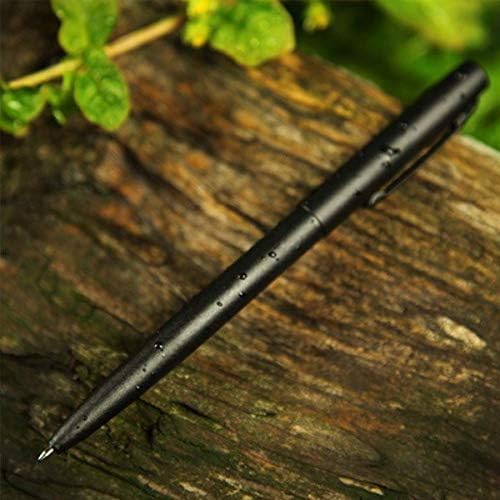 Rite in the Rain Weatherproof Black Metal Clicker Pen - Black Ink (No. 97)