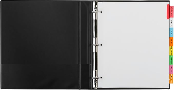 Avery Big Tab Insertable Extra Wide Dividers, 8 Multicolor Tabs, 1 Set (11222) (Pack of 4)