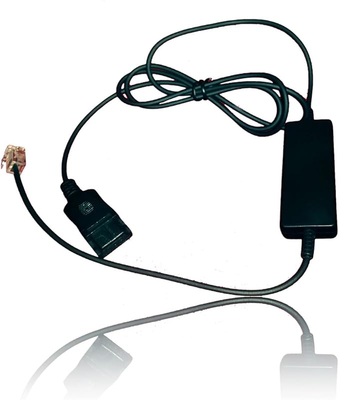 Headset Smart Cord for Jabra, Liberation, GN Netcom, GN - QD - Quick Disconnect - Compatible with Mitel, Cisco, Yealink, Shortel, Poly, Allworx, NEC, Aastra, Nortel, Avaya Vantage Series Telephones