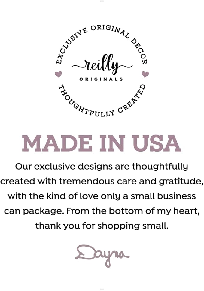 Reilly Originals Dry Erase Elegant Store Hours Sign with Rope ~ Marker NOT Included ~ 8x10 Inches