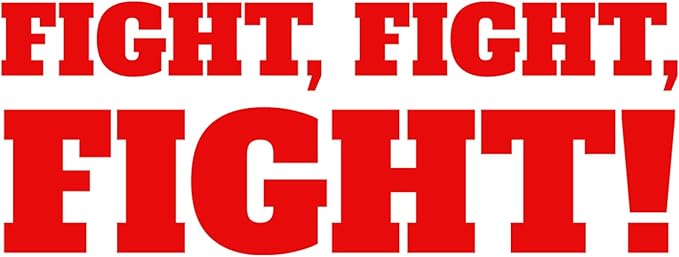 Fight, Fight, Fight! Stamp - Self Inking Stamp for Trump 2024 Merchandise, Office Supplies, Election Party Decorations - Supports American Families!