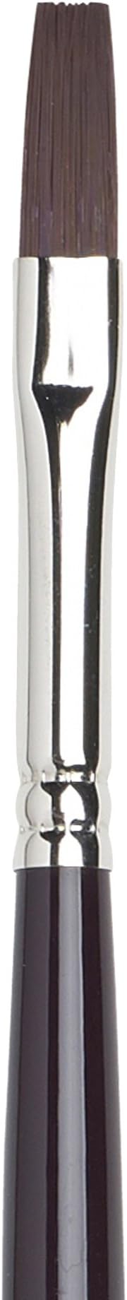 Winsor & Newton Galeria Flat Long Handle Brush, Size 4