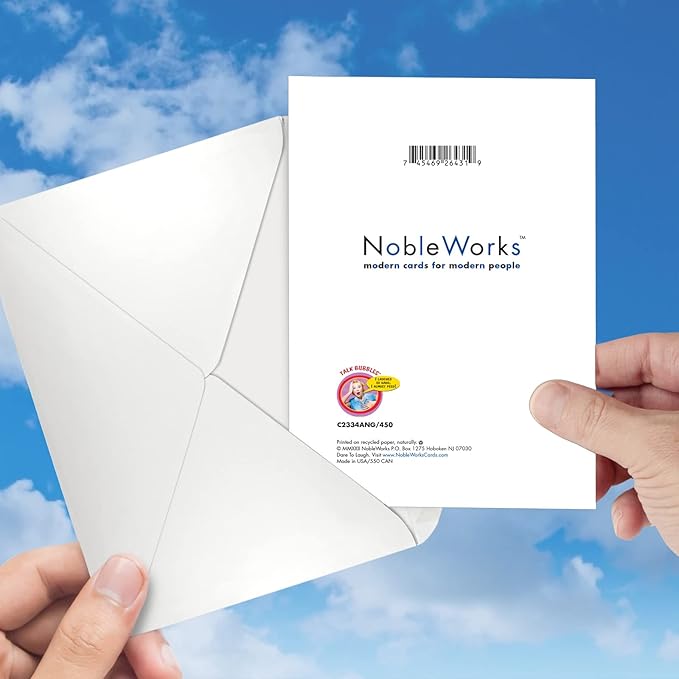 NobleWorks What You Bought Me - Anniversary Greeting Card with Envelope (4.63 x 6.75 Inch) - C2334ANG