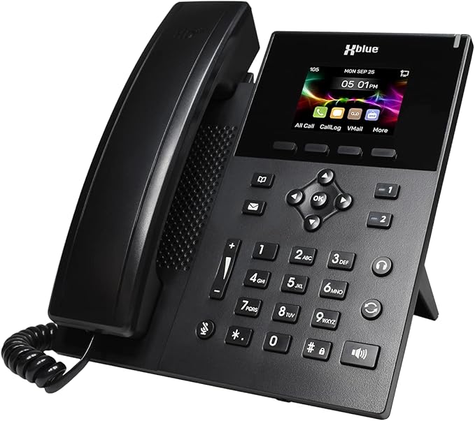 XBLUE QB1 System Bundle with 12 IP5g IP Phones Including Auto Attendant, Voicemail, Cell & Remote Phone Extensions & Call Recording