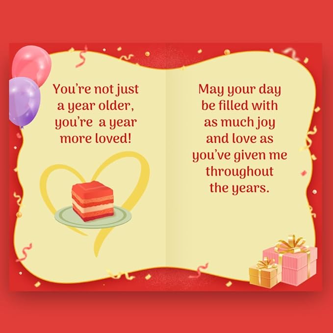 Prime Greetings Grandma Birthday Card, Made in America, Eco-Friendly, Thick Card Stock with Premium Envelope 5in x 7.75in, Packaged in Protective Mailer