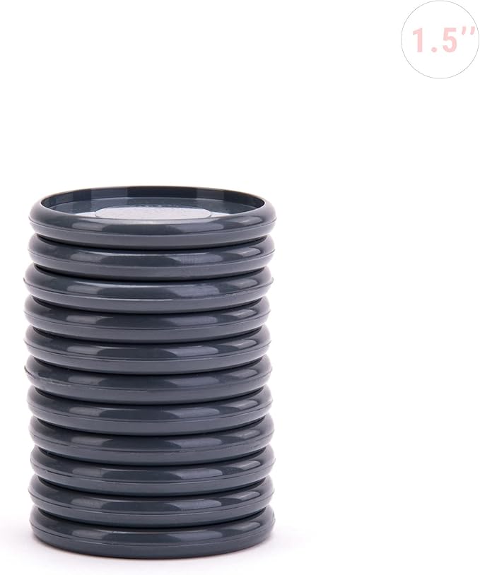 Talia Discbound Notebook - Discs (Charcoal, 1.5inch)