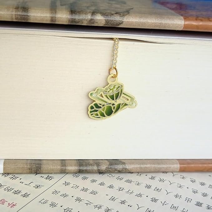 MOZART Koi Carp Chinese Style Brass Bookmark Classical Mythological Characters Mountain and Sea Sutra Series Creative Cultural Copper Bookmark Metal Bookmarks