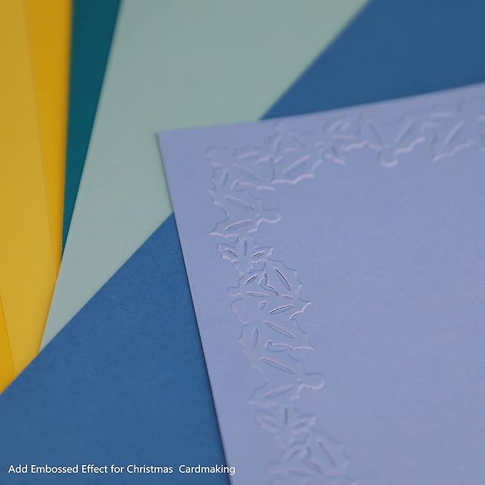 100 Pack Heavy Paper Colored Cardstock Front Back Different Color Codes 250 GSM for Cricut, Scrapbook, Paper Crafting,School Office Supplies (100)