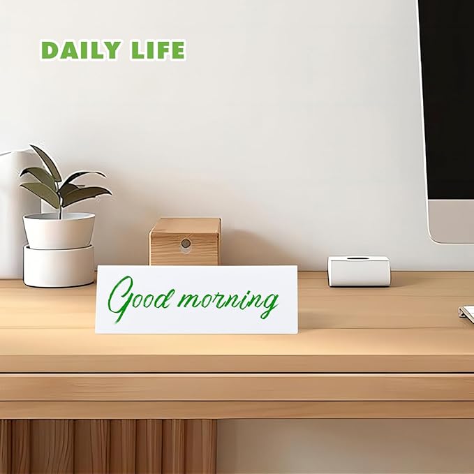 12 Pcs Dry Erase Name Tent Cards for Table, Reusable Name Cards 8.75" x 3" Desk Name Tents Sets with Dry Erase Markers and Erasers, Facilitate Effective Organization of Meetings and Classes