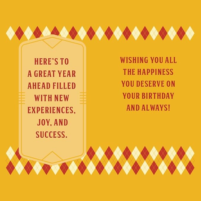 Prime Greetings Brother In Law Birthday Card, Made in America, Eco-Friendly, Thick Card Stock with Premium Envelope 5in x 7.75in, Packaged in Protective Mailer