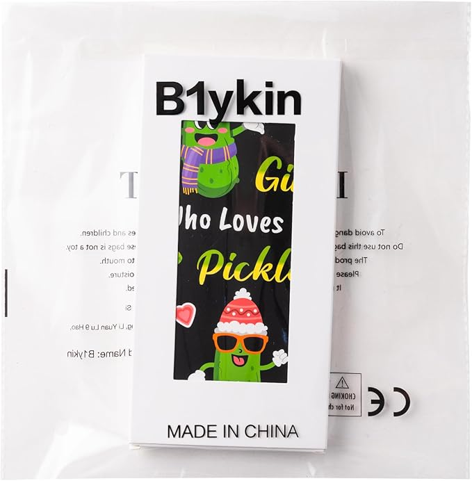 B1ykin Sticky Notes Set - Cartoon Theme Cute Self-Stick Notes Pad Teacher Appreciation Gifts, Self-Adhesive Writing Memo Pages Sticky to Do Notepad for Kids Employee School Office (Pickles)