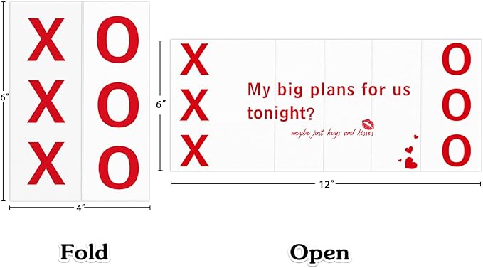 FaCraft Funny Valentines Day Cards for Him Her Boyfriend Girlfriend,XOXO My Big Plan for us Tonight Card Fold Naughty Valentines Anniversary Birthday Gifts Cards for Husband Wife Fiance Men Women