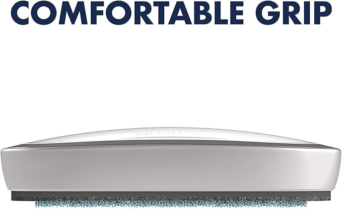 Quartet White Board Dry Erase Board Eraser, 6" x 2-3/8", Premium Max Clean for Dry Erase Markers, Includes Magnetic Caddy Holder, Home School Supplies & Home Office Accessories, Silver (DFEB5)