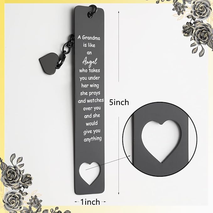 Librarian Gifts for Grandma Book Lovers Cute Bookmark for Women Grandma Book Lovers Unique Bookmarks Gift for Women Grandma Book Lovers Book Markers for Reading for Women Grandma Book Lovers WB93