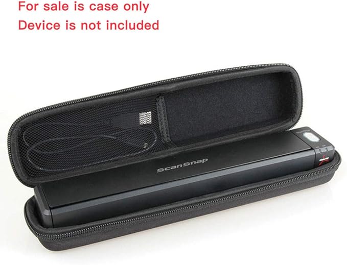 Anleo Hard Travel Case for Fujitsu ScanSnap iX100 Wireless Mobile Scanner for Mac and PC