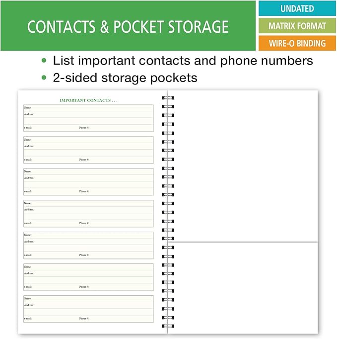 Elan Publishing Company Deluxe Full-Year Student Planner for High School 40 Weeks (HS-90)