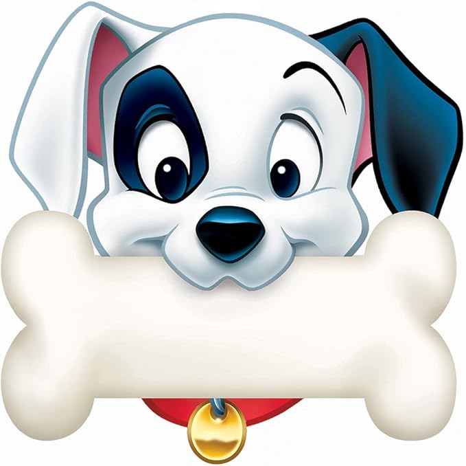 Eureka Disney 101 Dalmatians Paper Cut-Out Classroom Decorations for Teachers, 36 Pieces