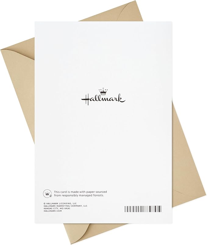 Hallmark Love Card (Heart in Envelope) for Mother's Day, Anniversary, Romantic Birthday, Everyday Love, Sweetest Day