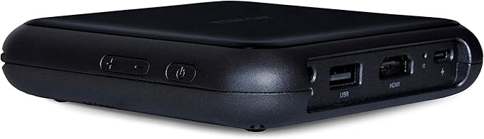 Introducing The Miroir M76, The Ultimate Portable Wireless Projector. Enjoy Movies, Gaming, and Videos Anywhere with its Battery-Powered Design and Compatibility with Multiple Devices