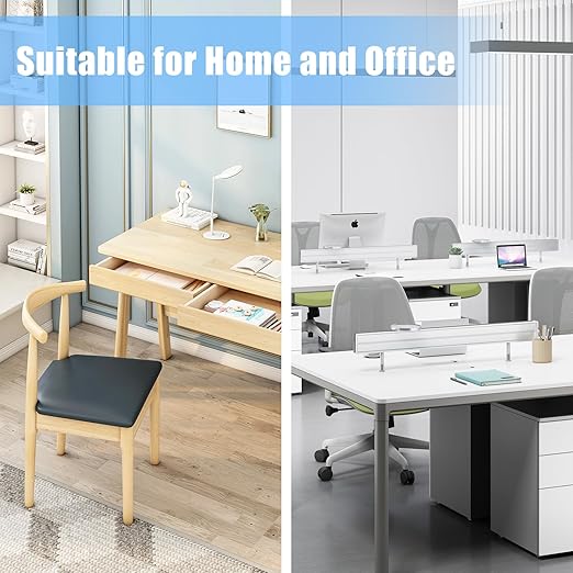 Phone Cord for Landline, 2 Pack 26 Feet(8M) RJ11 6P4C Phone Extension Cord, White Telephone Wire, RJ11 Telephone Cable with Fax/Modem for Office or Home