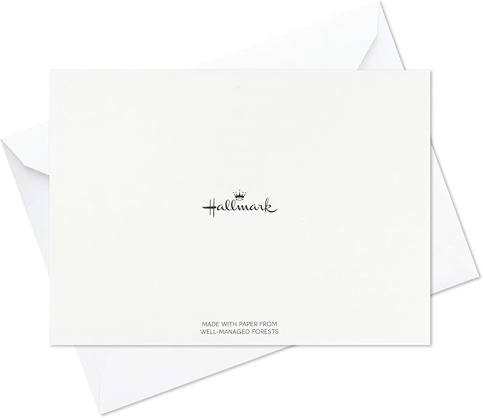 Hallmark Thank You Cards Assortment, Painted Florals (48 Cards with Envelopes for Baby Showers, Bridal Showers, Weddings, All Occasion)