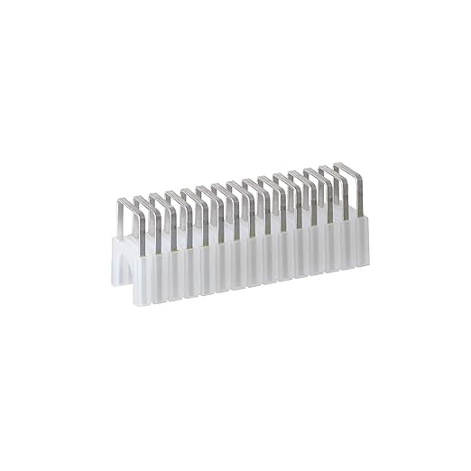 Arrow Fastener 591189SS Genuine T59 Stainless Steel Insulated Staples 5/16-Inch Leg Length, 5/16-Inch Crown Width, Clear, 300-Pack