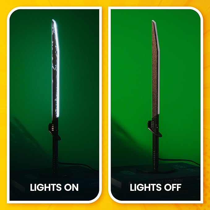 Star Wars Darksaber 12-Inch Desktop LED Mood Light for Nightstand Table