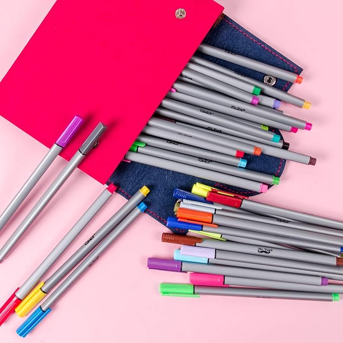 Mr. Pen- Pens, Fineliner 36 Pack, 0.4 mm, Pens Fine Point, Colored Journal Journals Supplies, Bible Pen Set, Art Writing Tip Markers