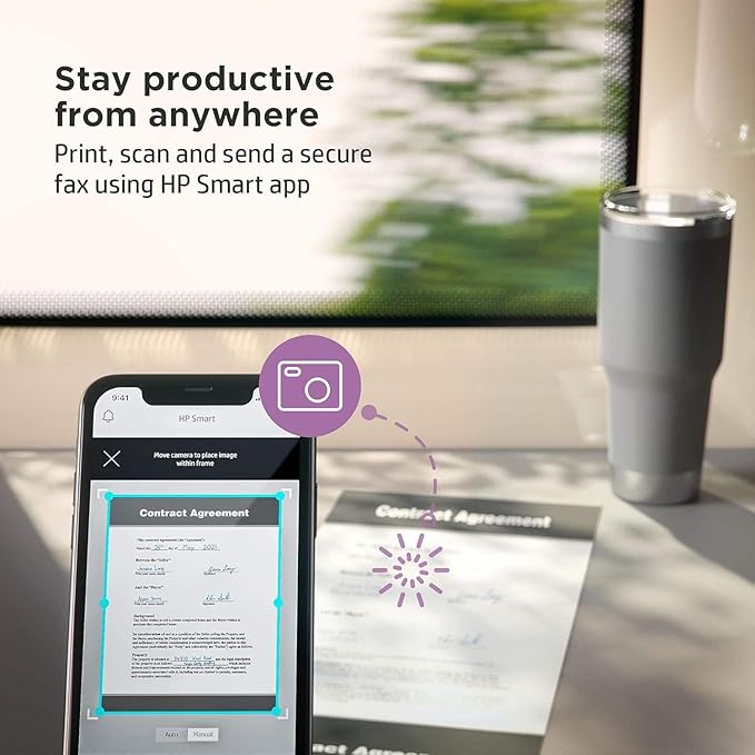 HP Laserjet M209dw High-Speed Wireless Monochrome Laser Printer for Home Use and Small Business, Fast 2-Sided Printing, Dual Band WiFi Compact Black and White Printers (Renewed)