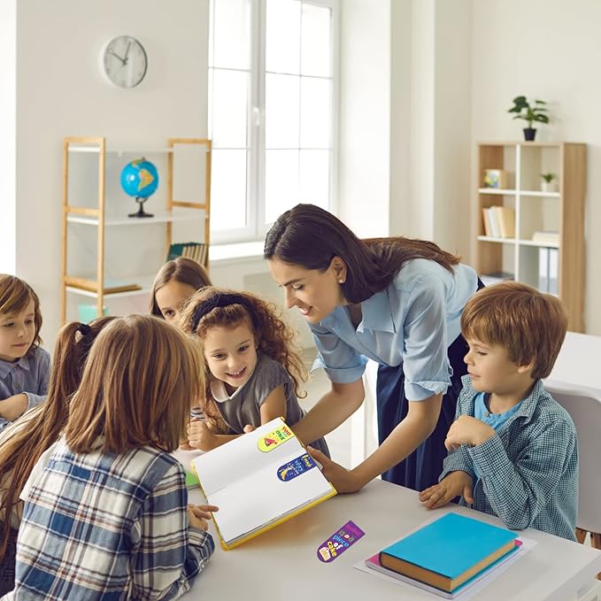 48 Pack Scented Bookmarks Magnetic Scratch and Sniff Bookmarks Fruit Food Bookmarks for Kids Cute Bookmarks with Sayings Christmas Bookmarks for Kids Students Teens Teachers (Mixed Flavor)