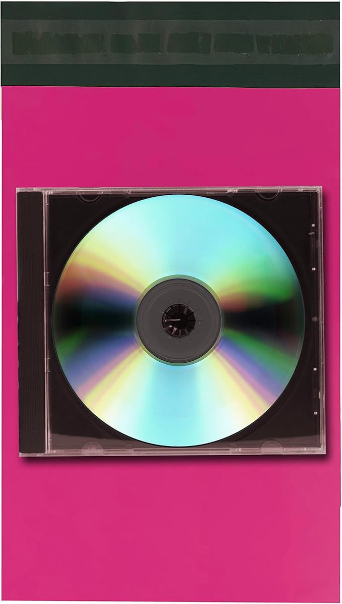 Colored Poly Mailers Pack of: Be creative with your packaging with Colored mailers (Pink, 6" x 9" pack of 1000)