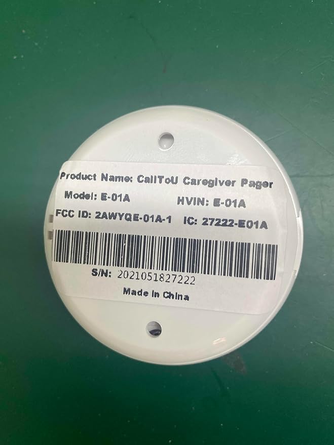 CallToU Wireless Caregiver Pager Nurse Calling System 1000+ft Call Bell Patients with 1 Receiver 10 Caregiver Call Buttons for Clinic/Medical and Rehabilitation Center/Hospital/Nurses Station/Home