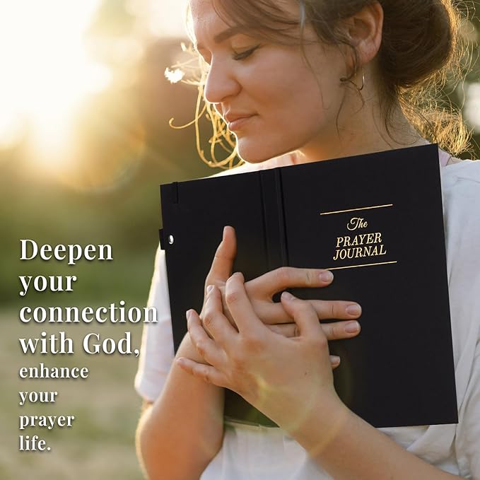 JUBTIC Prayer Journal for Woman, Christian Planner, Bible Journal with Verse, 60 Weeks Scripture, Faith & Devotional Journal, Bible Study Notebooks for Note Taking, Christian Gifts,Record Book