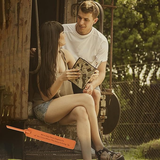 Leather Bookmark 3 Year Anniversary Wedding Gifts for Women Men for Him Her 3rd Anniversary Gifts for Husband Wife, 3rd Anniversary Gifts Christmas Valentines Birthday Gifts