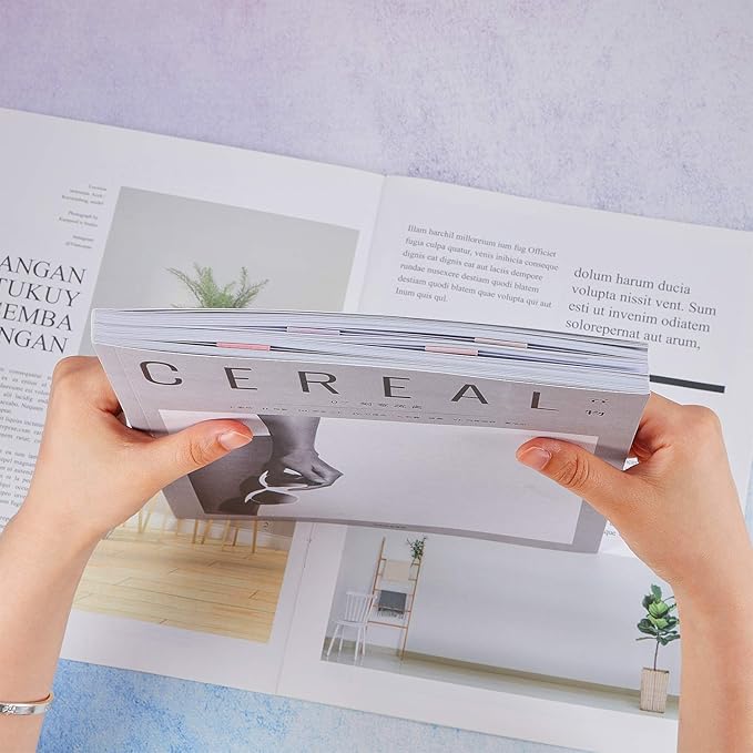 Chinco 10 Pieces Magnetic Bookmarks Magnet Page Markers Assorted Book Markers Set for Students Reading Gifts for Christmas(Map)