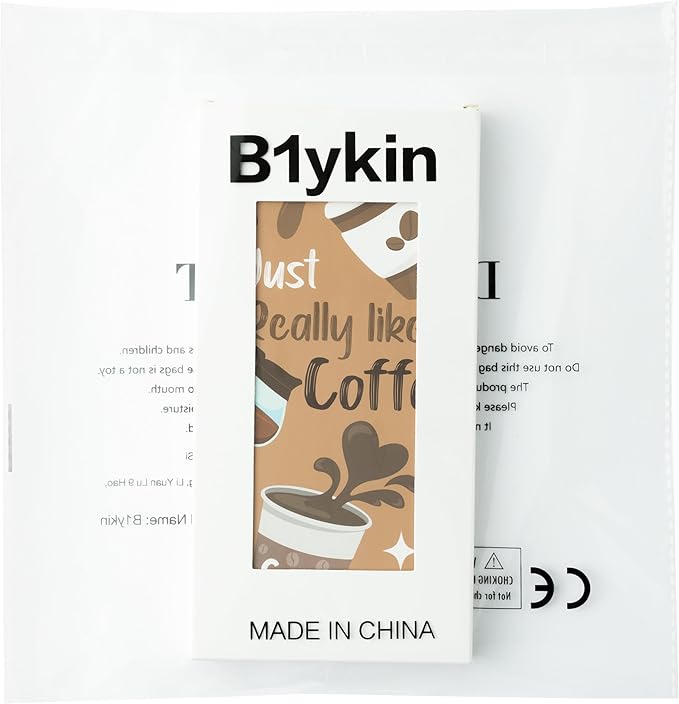 B1ykin Sticky Notes Set - Cartoon Theme Cute Self-Stick Notes Pad Teacher Appreciation Gifts, Self-Adhesive Writing Memo Pages Sticky to Do Notepad for Kids Employee School Office (Coffee)