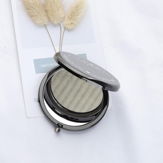 UJIMS Wedding Planner Gift Wedding Coordinator Makeup Mirror Event Planner Thank You Gift from Bride Groom (WeddingPlannerBlack)