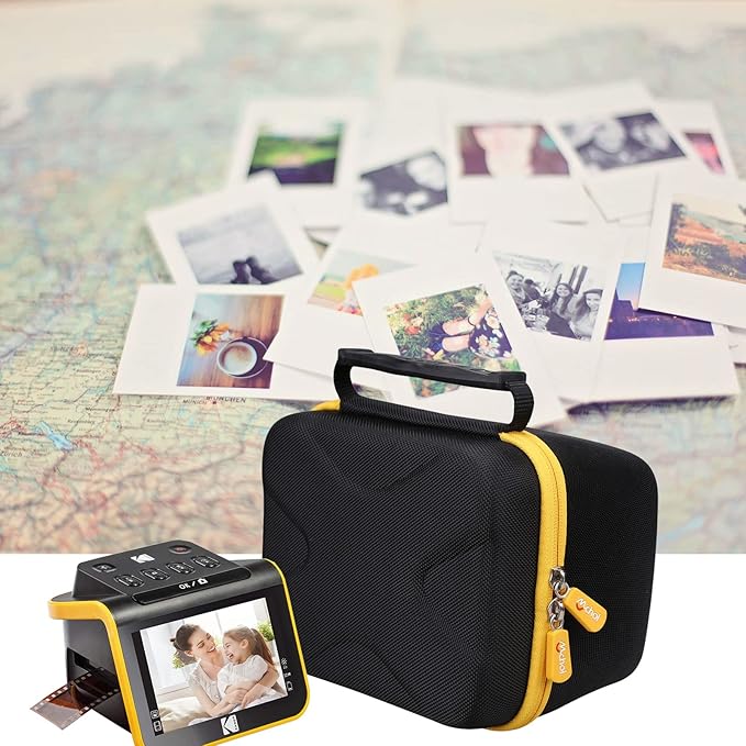 Mchoi Shockproof Carrying Case Suitable for Kodak Slide N SCAN Film and Slide Scanner with Large 5” LCD Screen, Hard Protective EVA Case Impact Resistant, Case Only