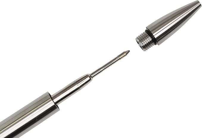 BASTION® Premium Pen Refill, Deeply Pigmented Ink for All Bastion Bolt Action Luxury Pens, Standard Ink Refill with 0.55mm Fine Tip - Blue, 2 Pieces