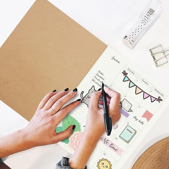 12 Pack Large Dot Grid Notebook Journals Bulk, 8.5" x 11" Dotted Journals Notebook for Travelers, College Students, Office-Subject Notebooks 60 Dotted Pages/30 Sheets